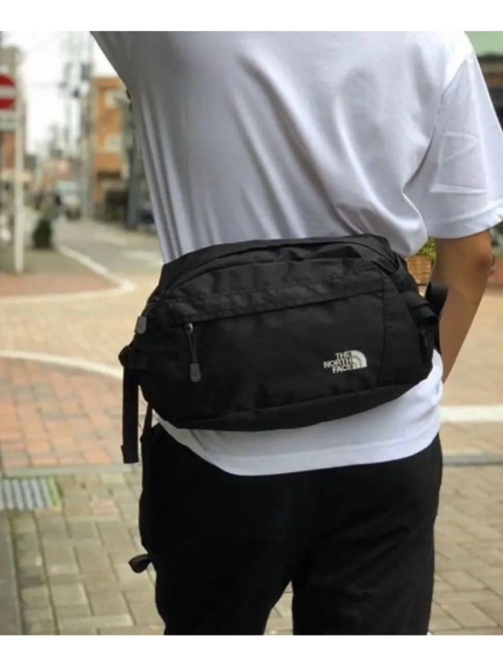 The North Face Black Classic Kanga Waist Utility Bag Hiking Fanny Pack